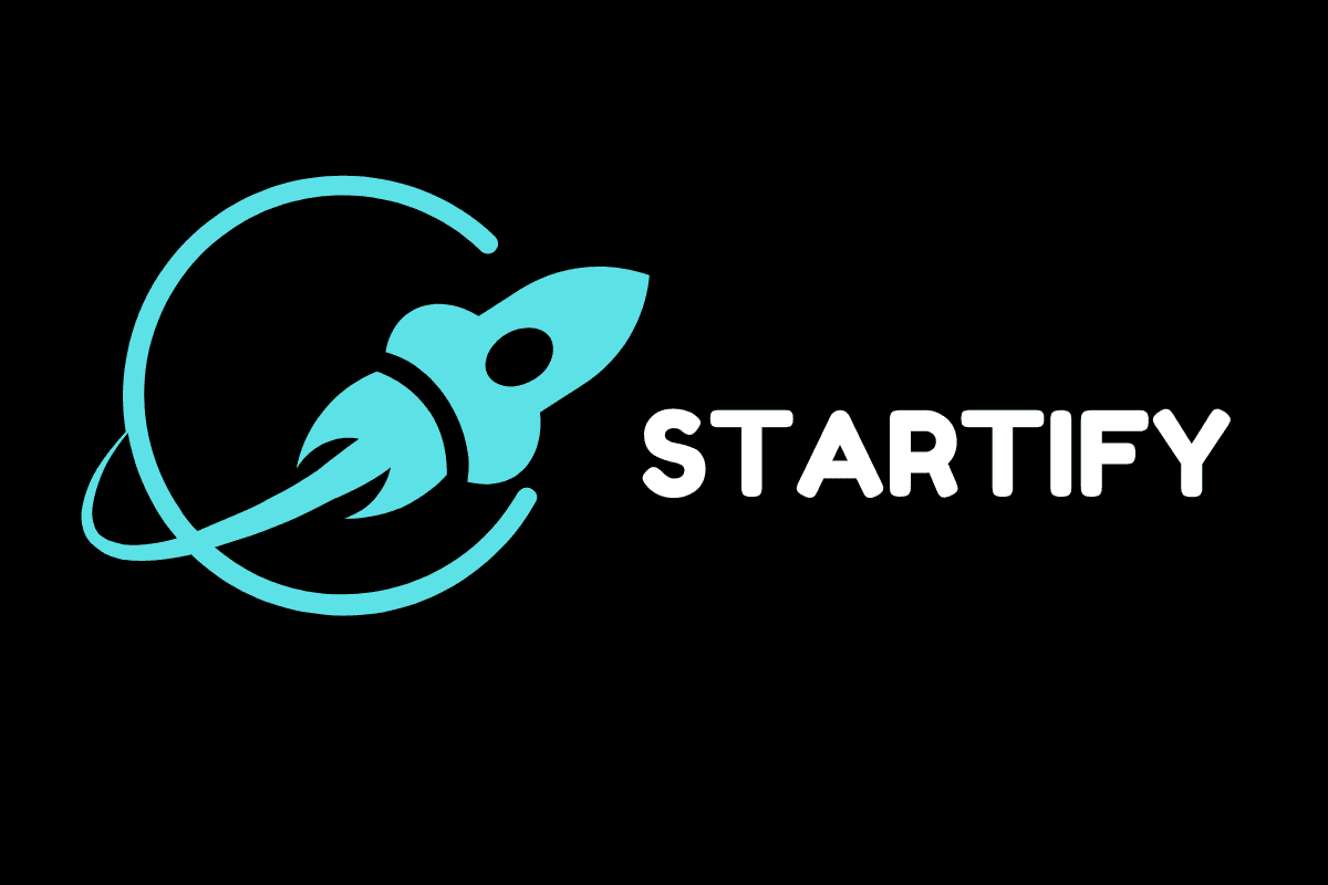 The logo of Startify, a business consultancy in Hermanus, South Africa